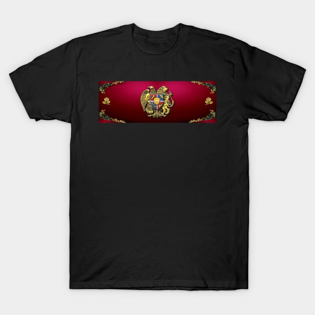 Armenian Coat of Arms T-Shirt by doniainart